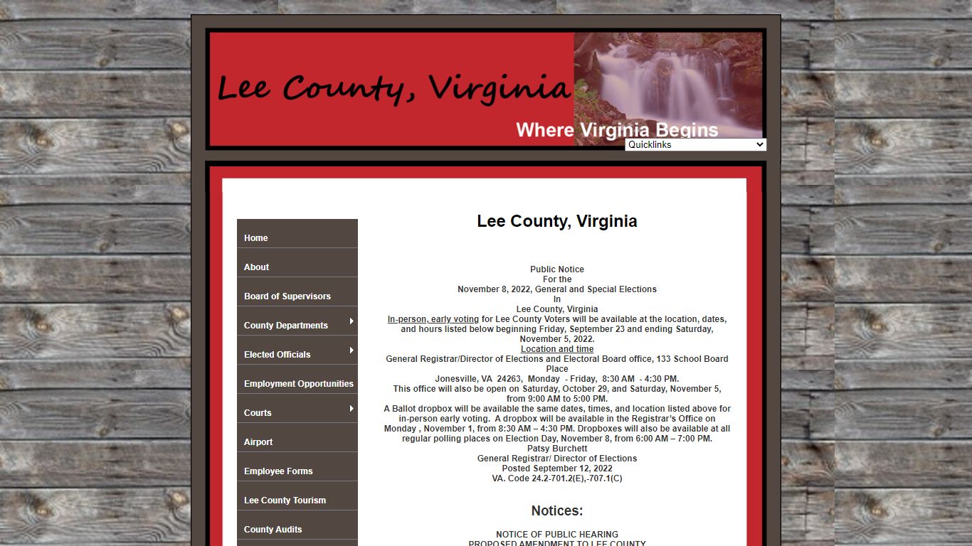 Lee County Virginia