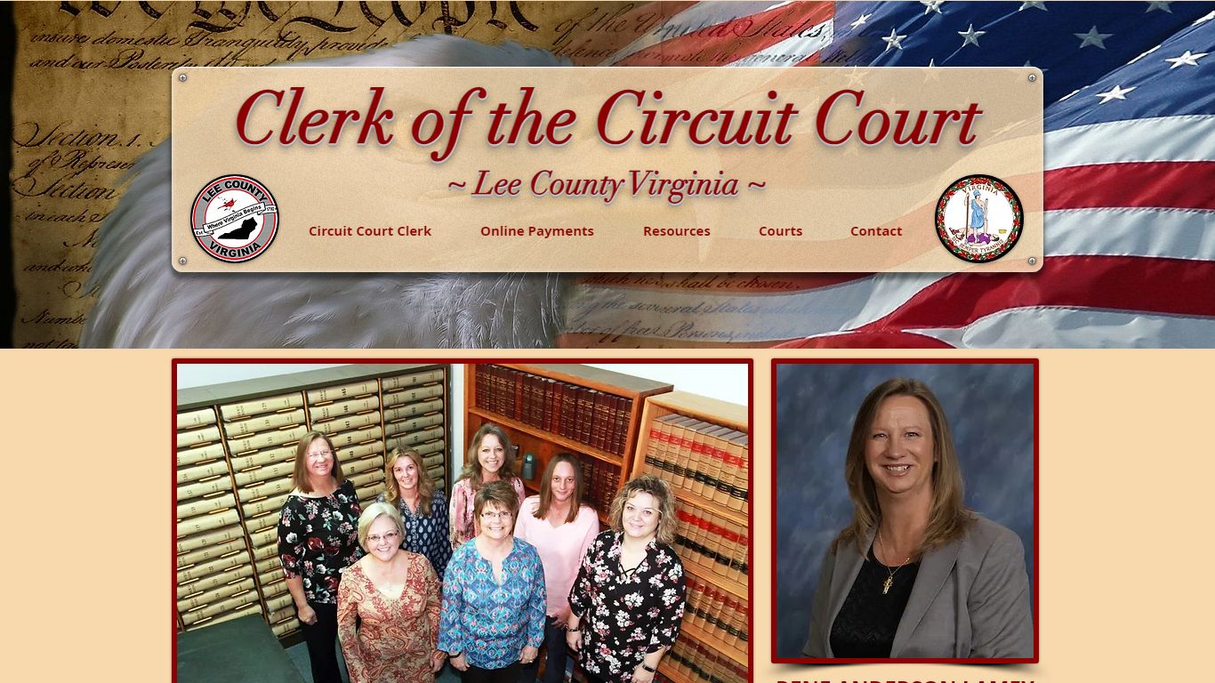 Circuit Court Clerk for Lee County Virginia